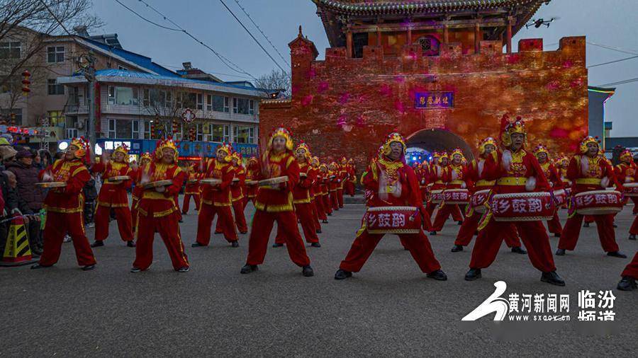 点亮隰县"新春文化接龙表演活动_群众_频道_临汾