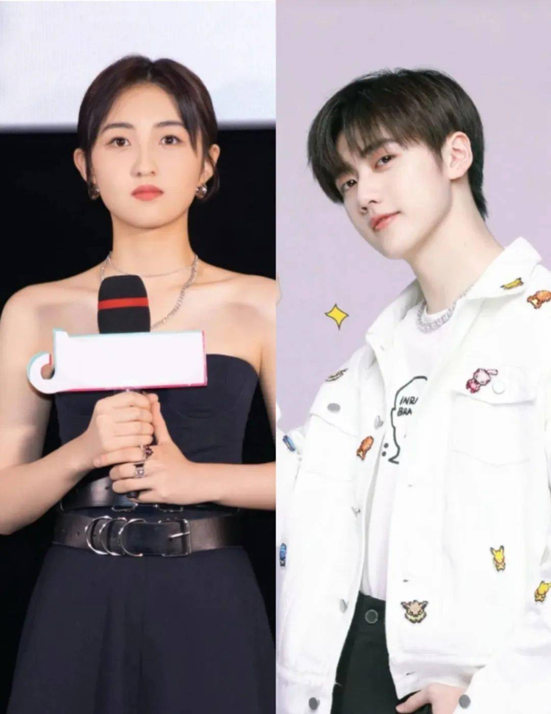 一个是当红影后,过于悬殊的组合,网友直呼不相配,纷纷劝张子枫"清醒一