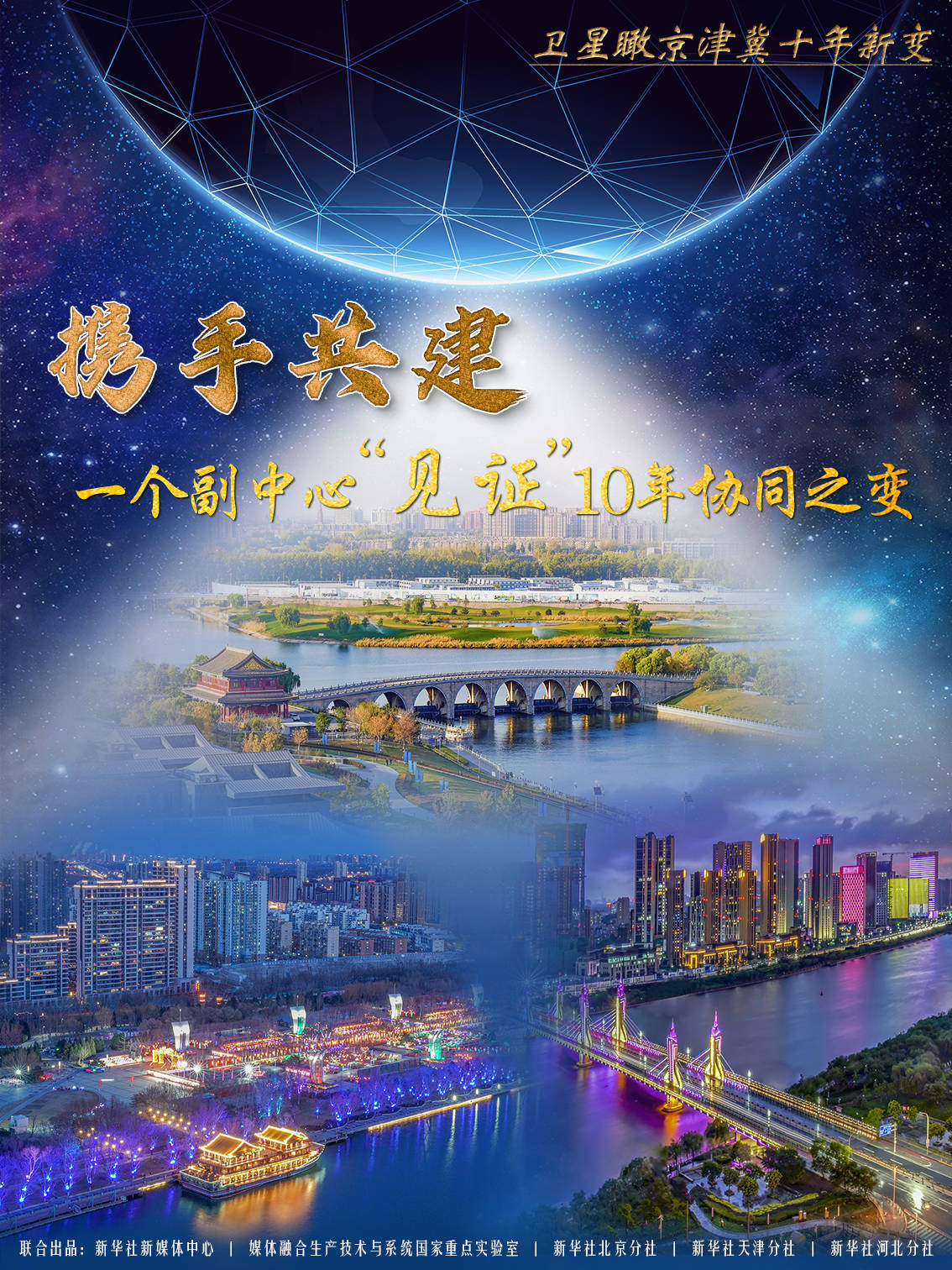 卫星瞰京津冀十年新变|携手共建:一个副中心"见证"