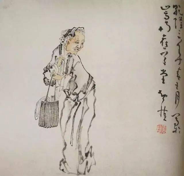 书画界的杜甫——"扬州八怪"之黄慎_母亲_作品_人物