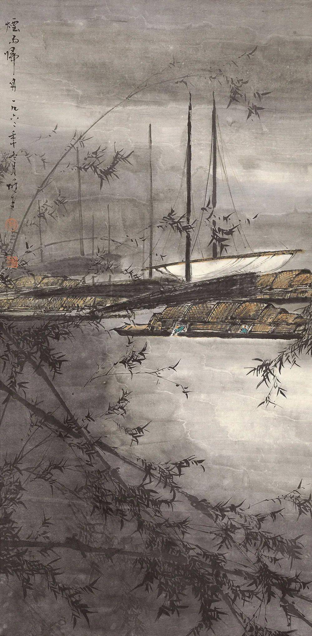 【中华文化】现代名家画雨