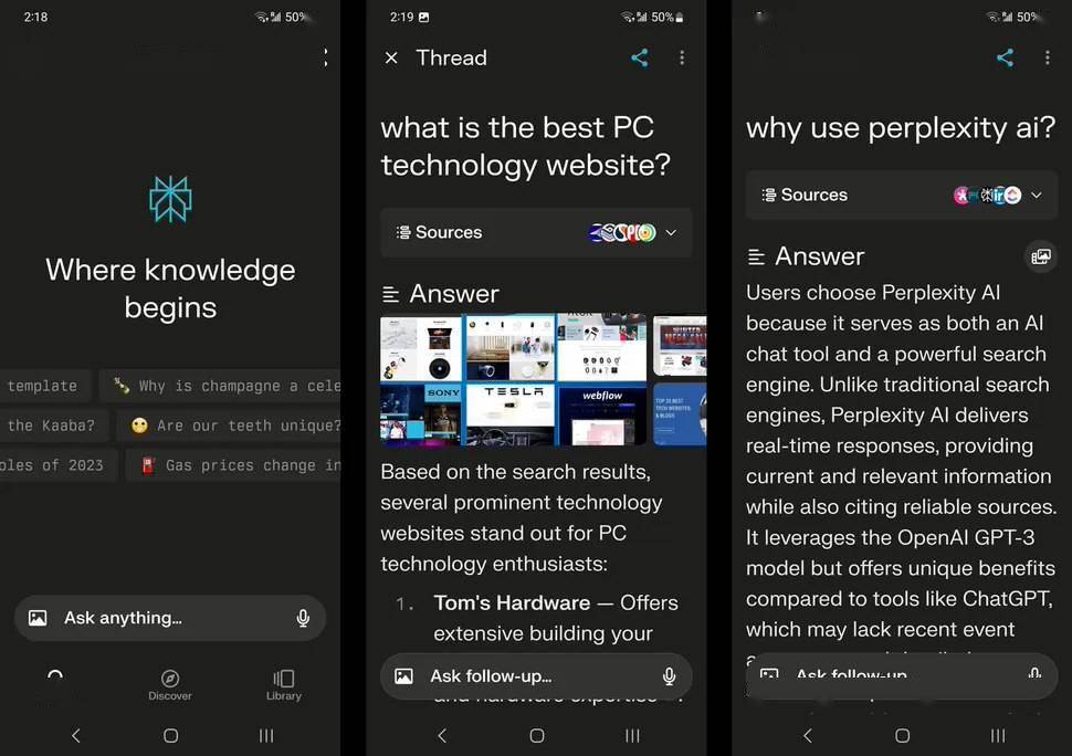 英伟达 ceo 黄仁勋称更喜欢 perplexity ai 聊天机器人_话题_访谈