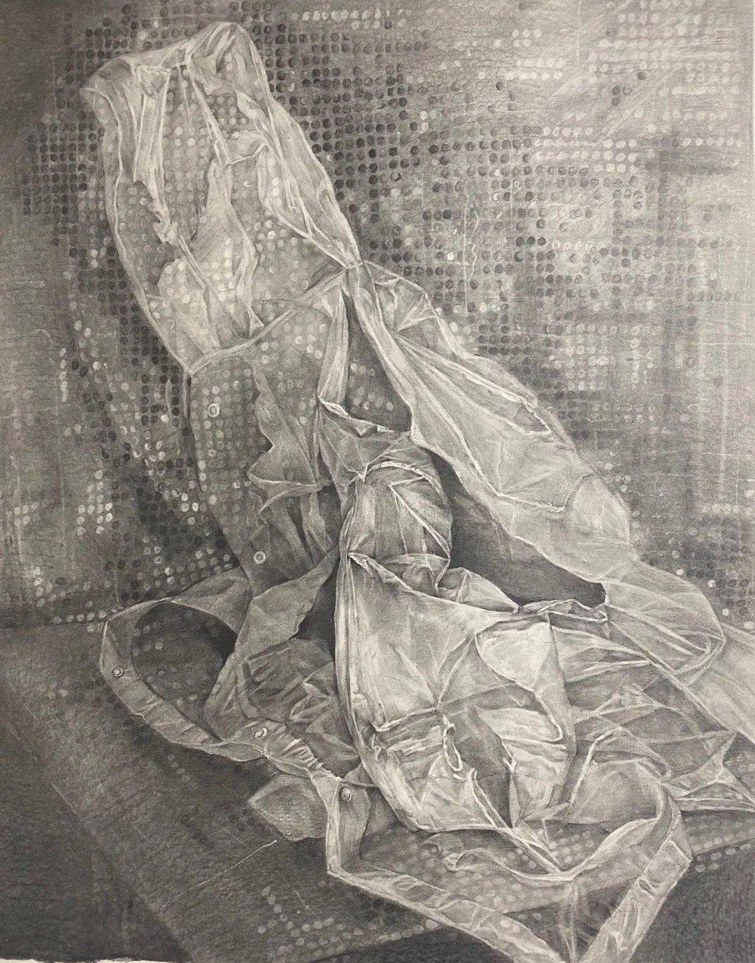 静物素描中,虚实关系很重要!_画面_整体_物体