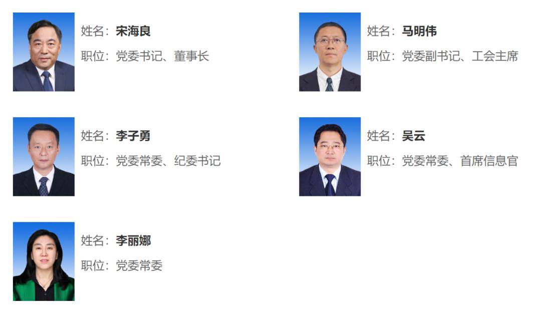 电力头部央企最新领导层(2024)_集团_中国_东方电气