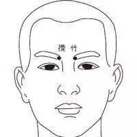 取穴位置位于眉毛内侧边缘凹陷处. 按揉前要将手洗干净,以免眼睛感染.
