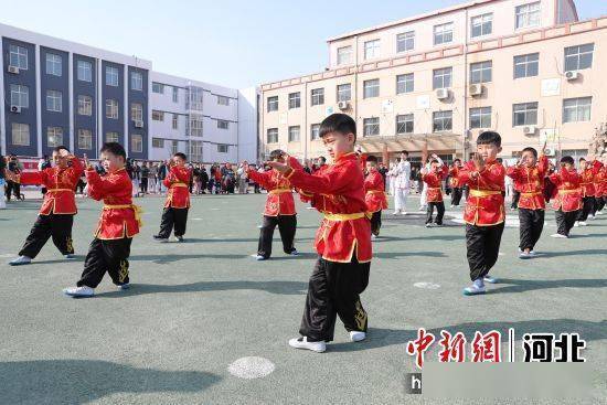 八卦拳表演. 张甜甜 摄中新网河北新闻2月26日电