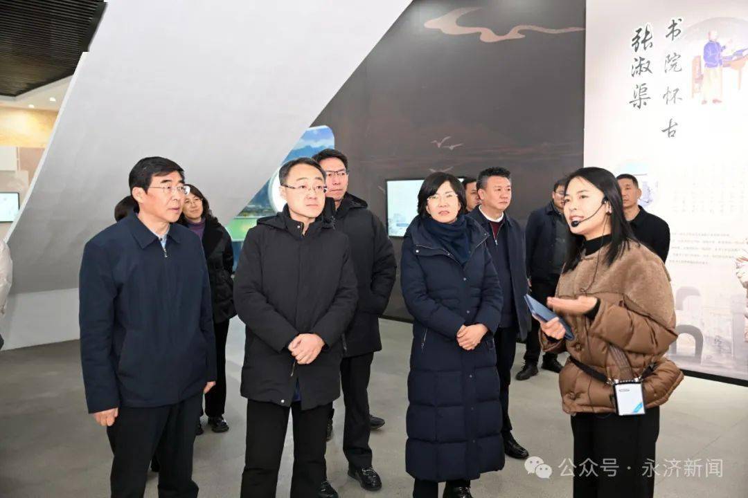 运城市副市长刁海鹏,永济市委书记何伟,市委副书记,市长谢澎陪同调研.