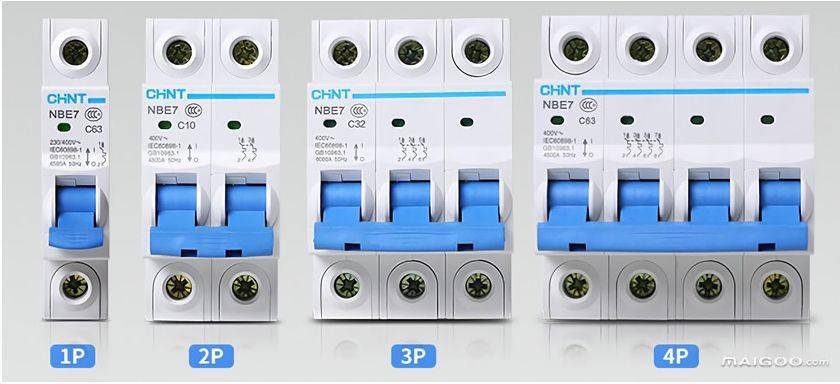 看极数目前家庭使用dz系列的空气开关(带漏电保护的小型断路器),常见
