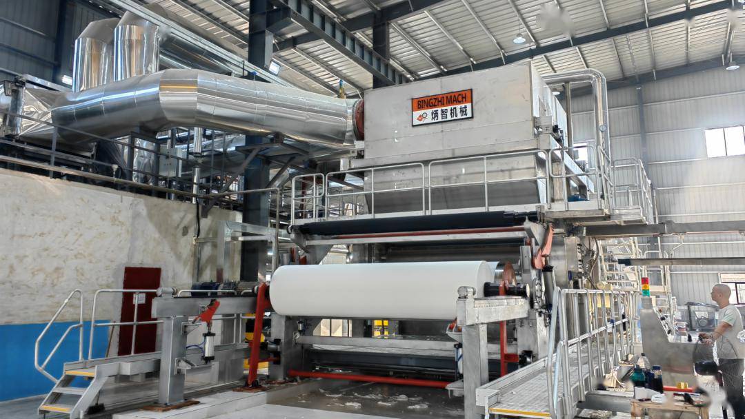 炳智机械卫生纸机在委内瑞拉顺利开机出纸_项目_设计_min