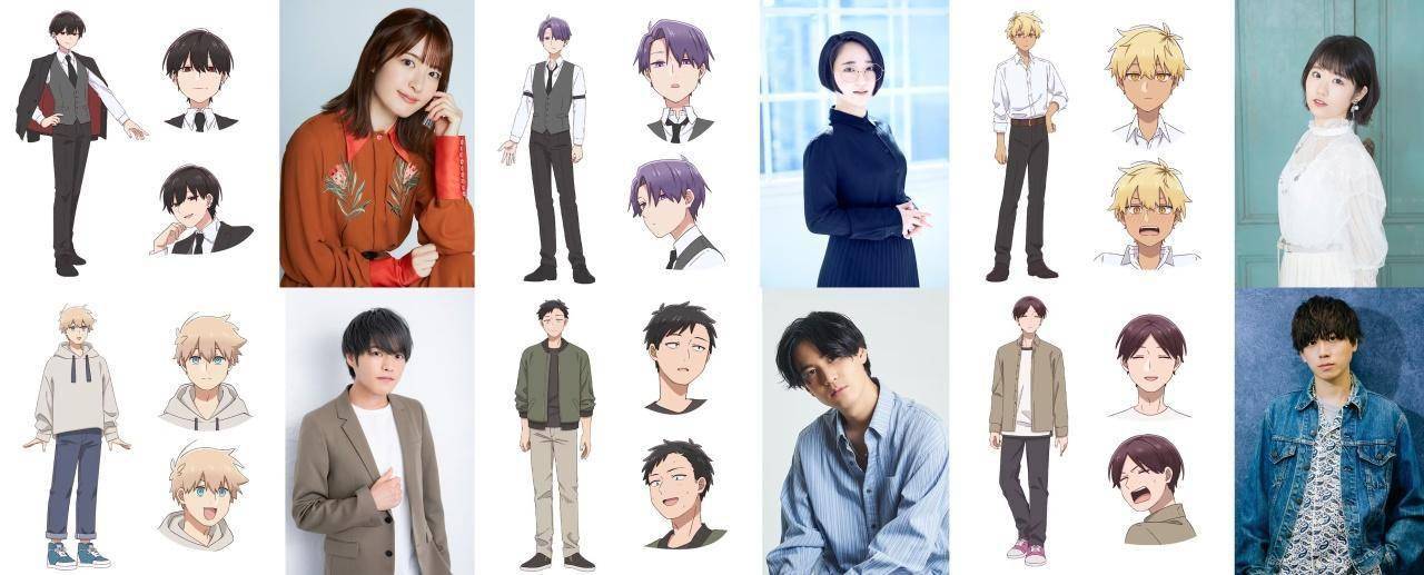 tv动画《到了联谊会上发现连一个女生都没有》公布主要演员名单_常盘