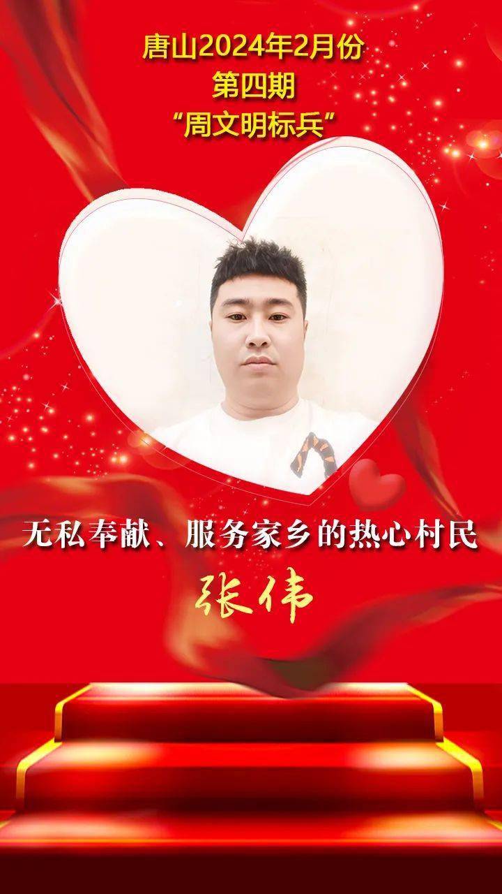 唐山2024年2月份第四期"周文明标兵"名单发布_村民_居民_刘梓仪