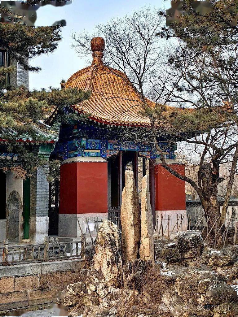 避暑山庄 之 文津阁_假山_文澜阁_楼阁