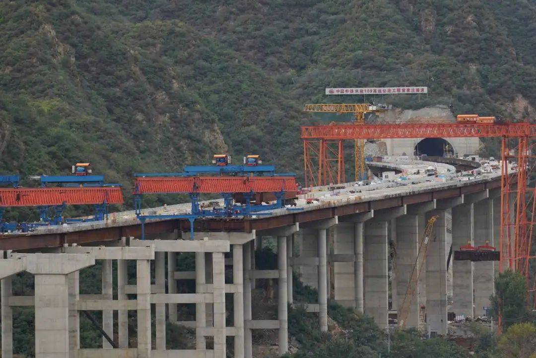 门头沟国道109新线高速工程95%完工,6月底通车!_高速公路_北京_隧道