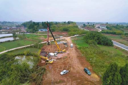 四车道变八车道 成渝高速扩容项目全面复工复产_建设_资阳_公路