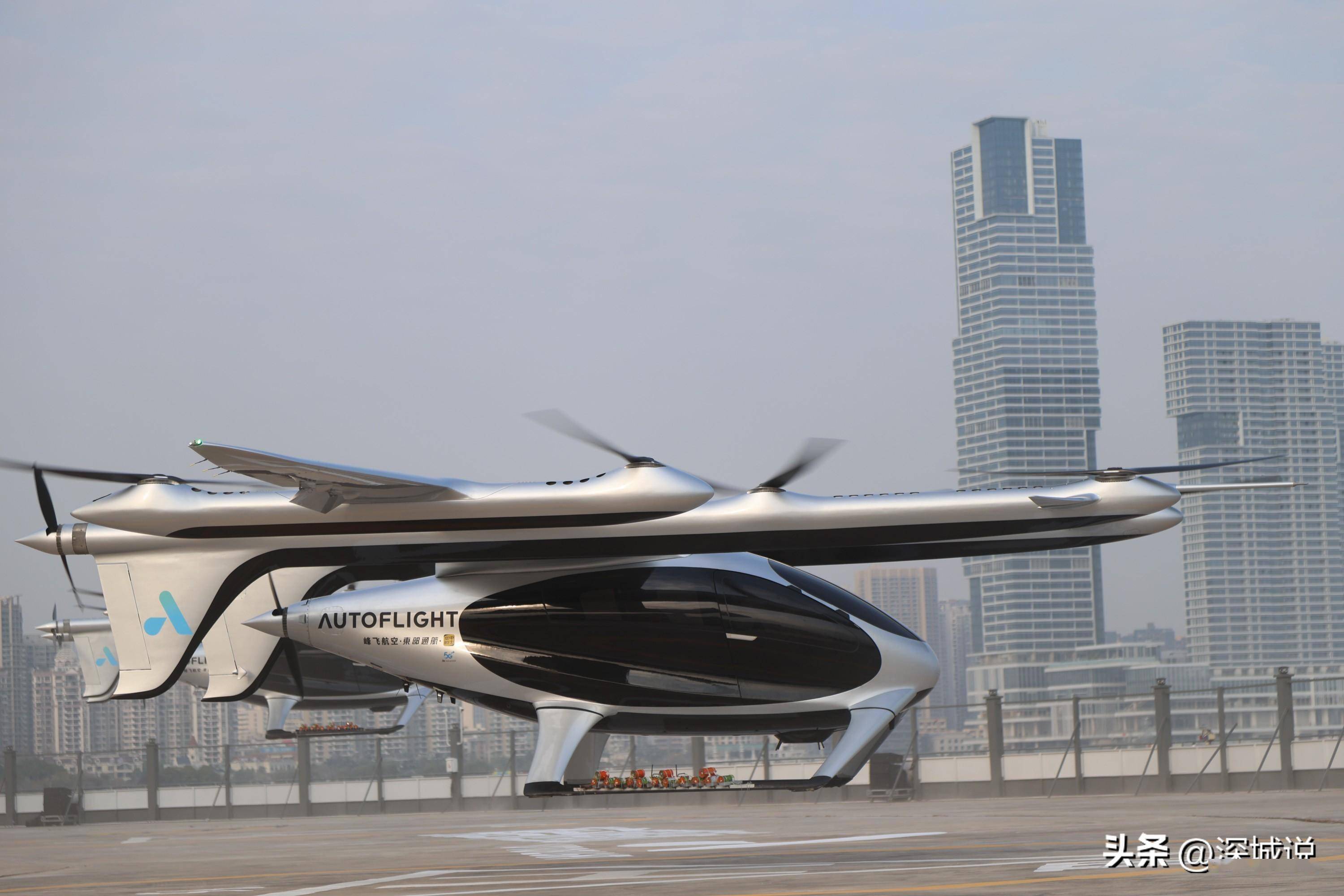 电动垂直起降航空器evtol实现跨城跨湾试飞,深圳至珠海仅20分钟_进行