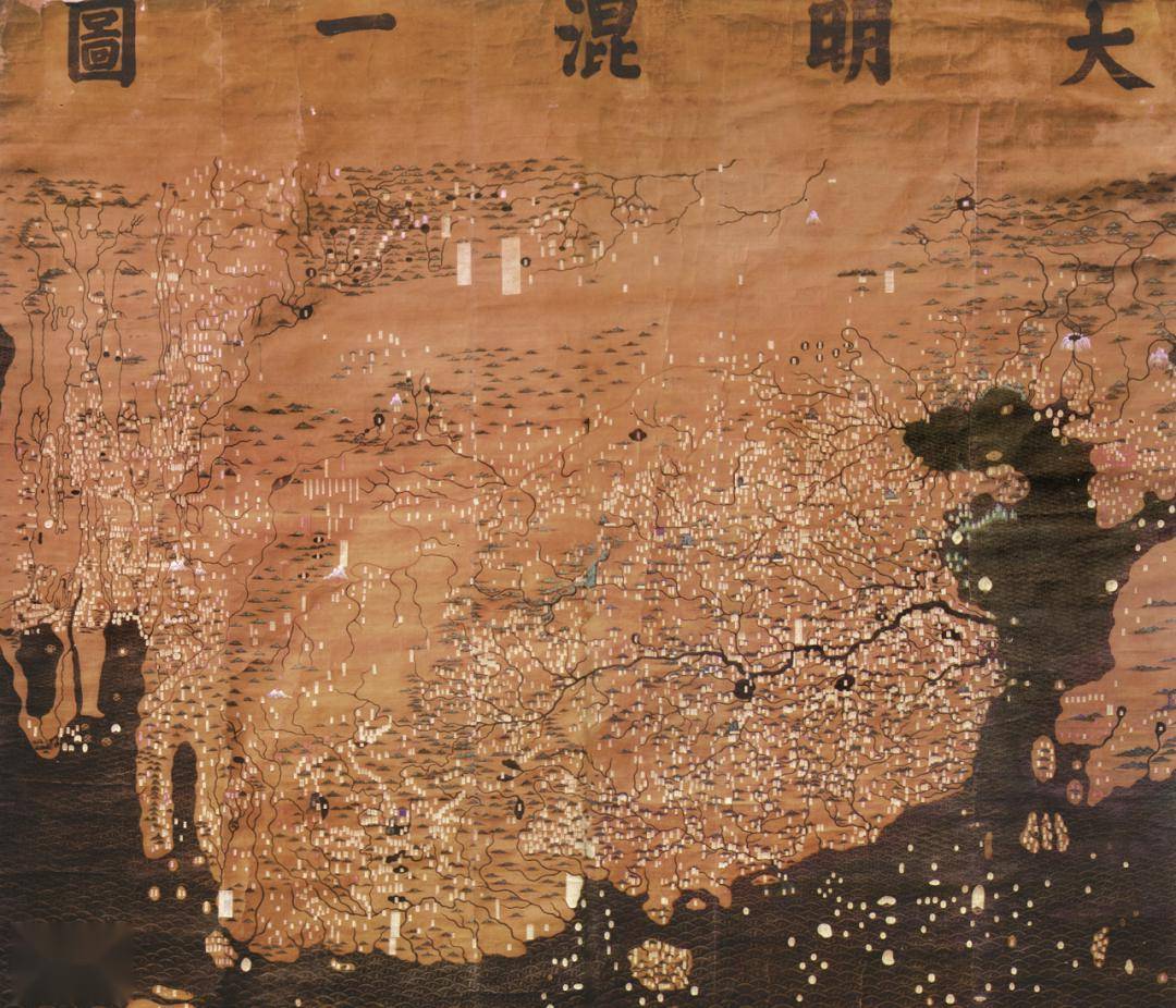 中华舆图志 | 影响深远的《大明混一图》_地图_中国_天地