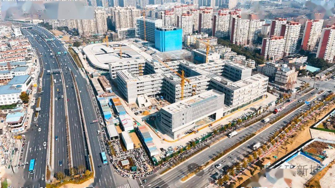 目前南师附中晓庄校区主体已正式完工.