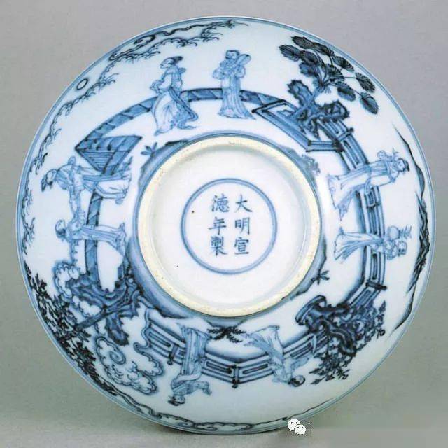 宣德青花瓷器鉴定,文中这些基本要点要把握_纹饰_釉面_绘画