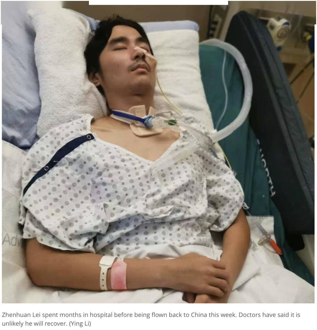 脑出血后90分钟救护车才到,其母将带回中国治病_比赛_lei_声明