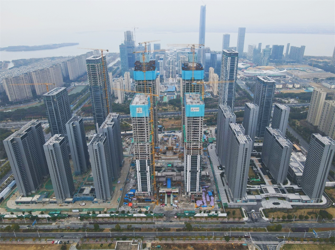 268米!吴江太湖边!_项目_建设_施工人员