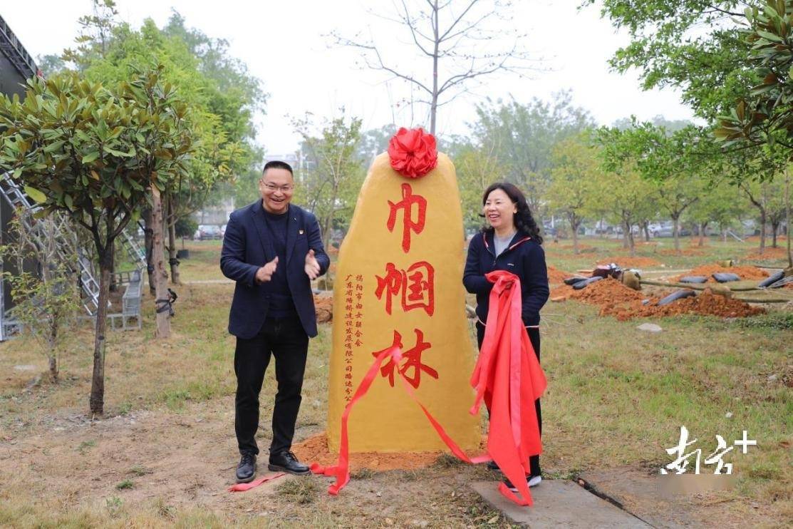 揭阳市妇联组织开展巾帼志愿植树活动_发展_路桥建设_树苗
