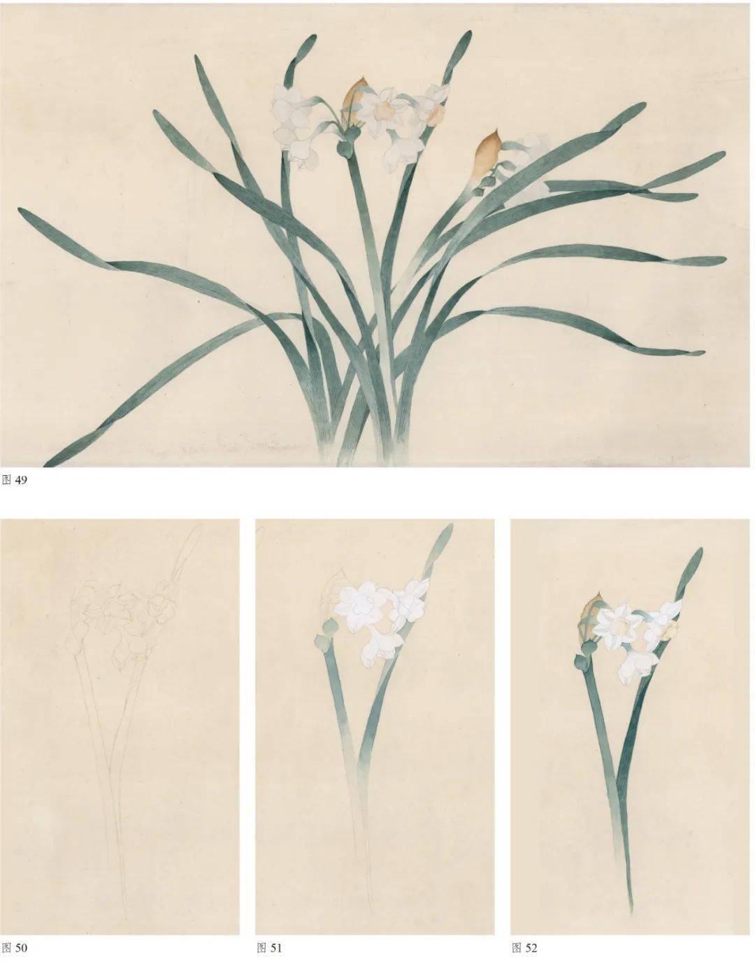 春日里的花花世界元钱选八花图卷技法精讲