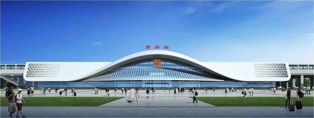 高铁站:南浔站南浔素有"湖丝之源,院士乡里,鱼米之乡,丝绸之府,文化之