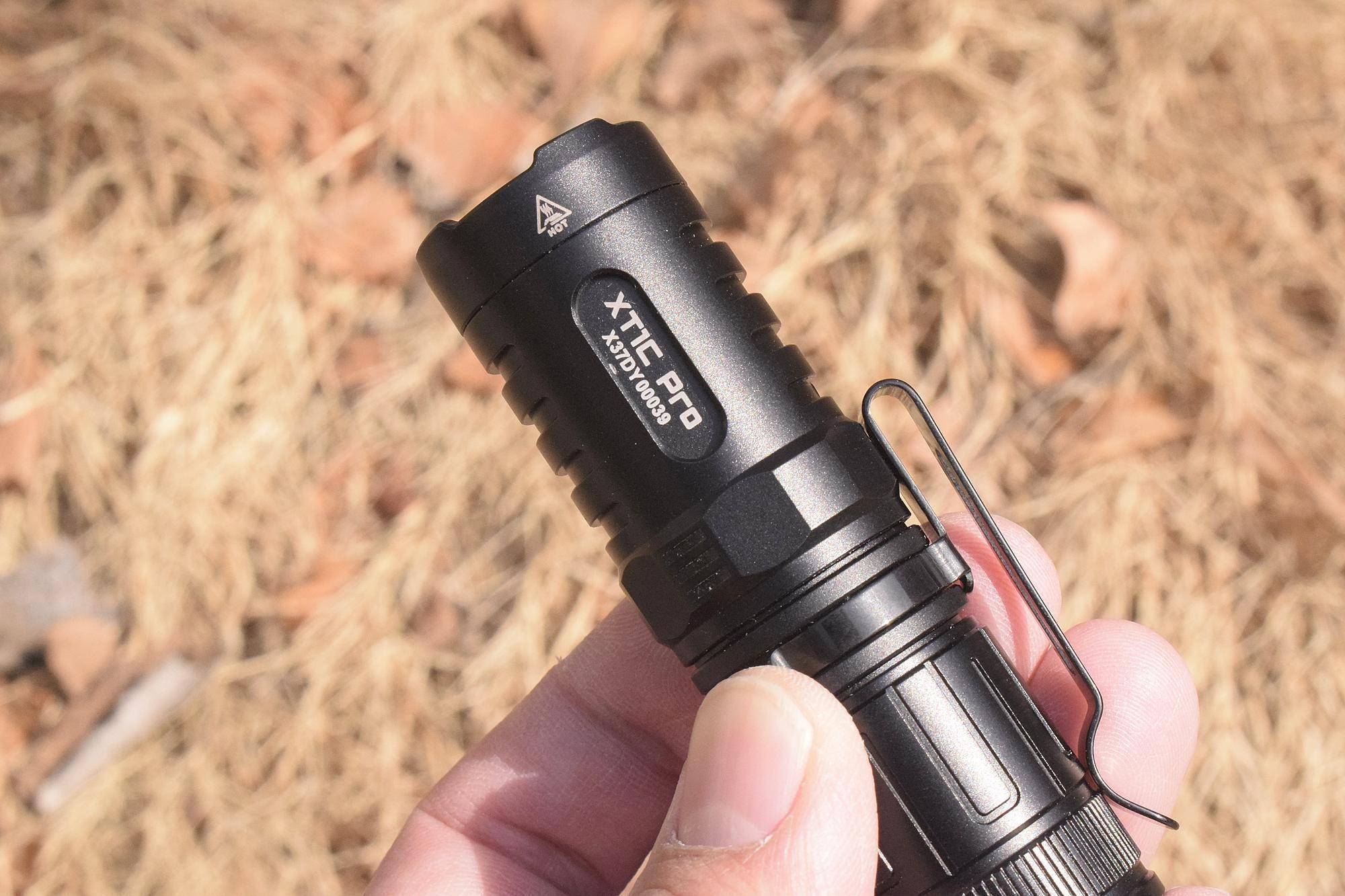 klarus凯瑞兹战术户外手头盔手电xt1c pro体验_pro_电池_档位