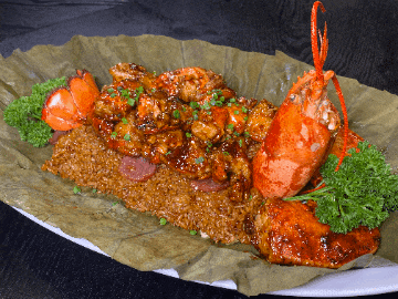 波龙,蓟鱼头,鲜人参老鸡汤,白水鱼…食材在原来基础上也有升级午市20