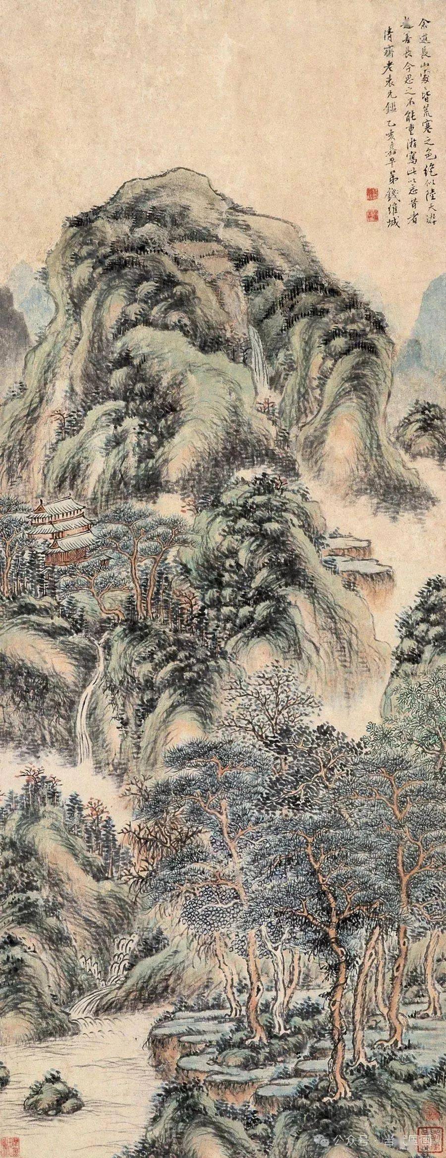 钱维城|清朝状元,一位一路开挂的文人画家_乾隆_作品_国画