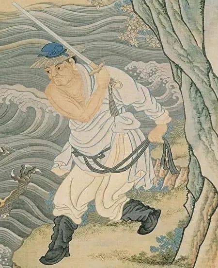 周处知道大家都延误他,于是决定为民除害,只身入山射虎,下山搏蛟,经