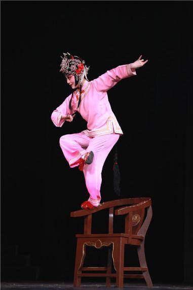 秦腔里的"特技绝活",你知道哪些呢?_表演_进行_灯花