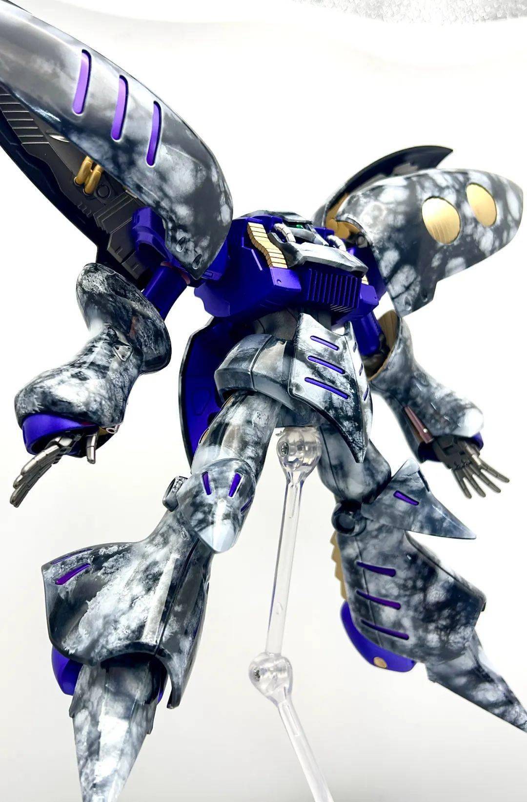 特效尝试,hg卡碧尼大理石涂装_公众_模型_来稿