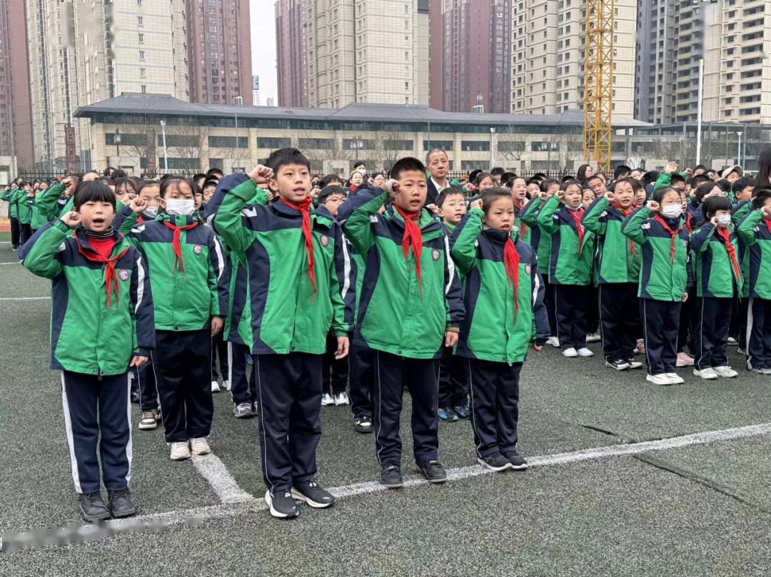 未央区大白杨小学举行2024年春季开学典礼