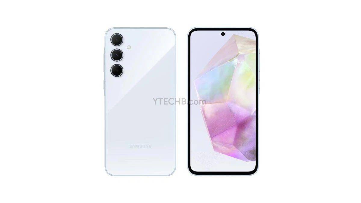 三星galaxy a35 5g 手机渲染图曝光:4 种颜色,5000 万主摄_摄像头