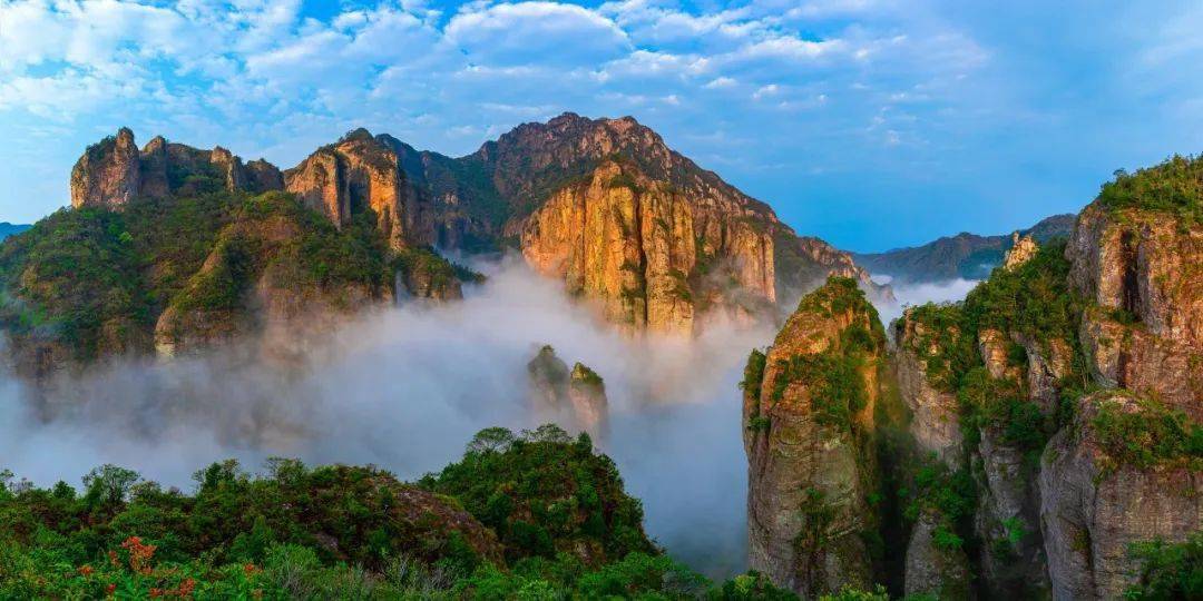 奇秀雁荡山 万影田摄3月8日-3月10日,雁荡山灵峰日景,灵峰夜景,大龙湫
