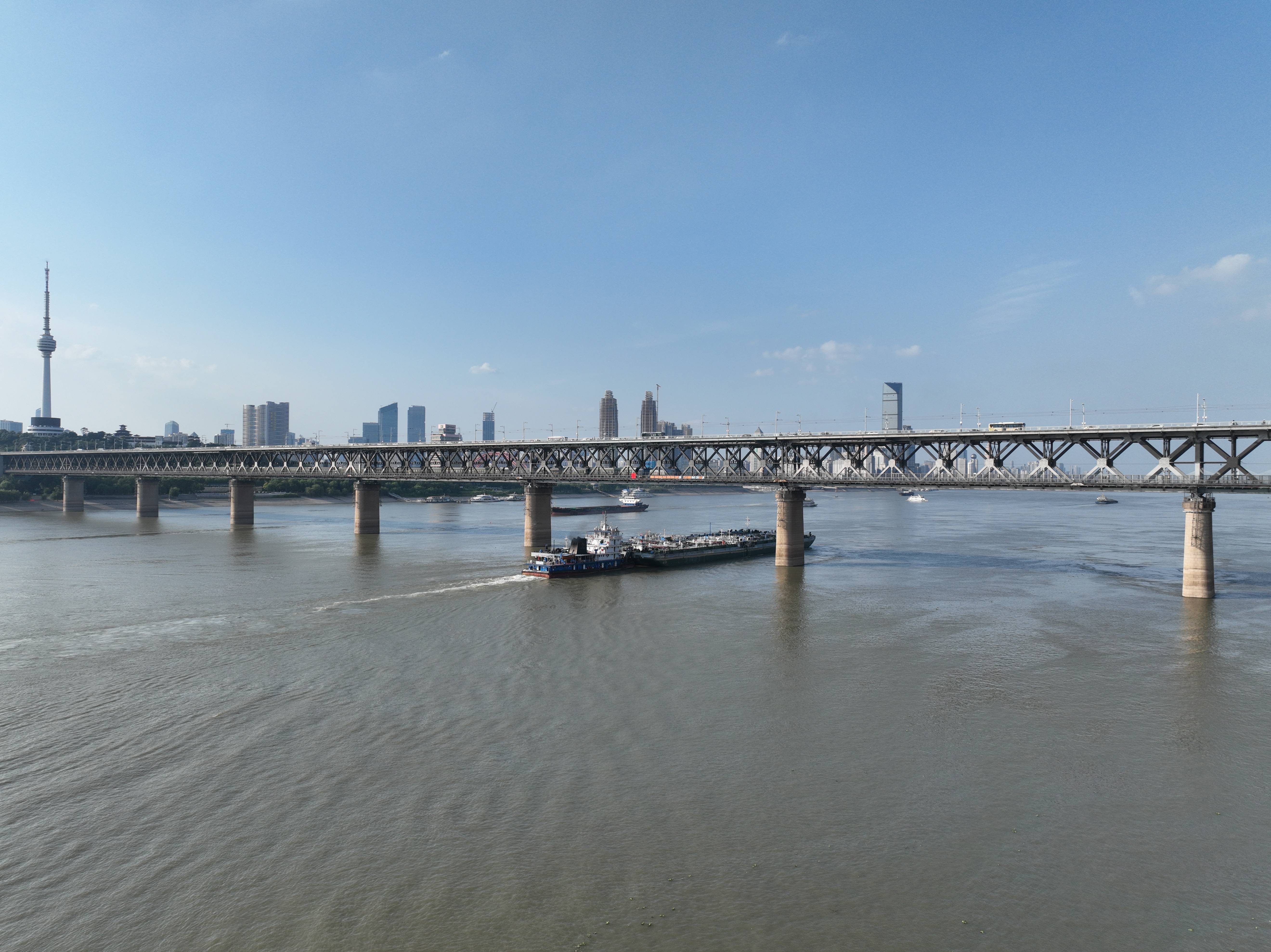 庙嘴长江大桥图片