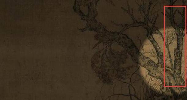 古画,发现树干有8个字,大喊:这幅画我们叫错近千年_崔白_宫廷大_绘画