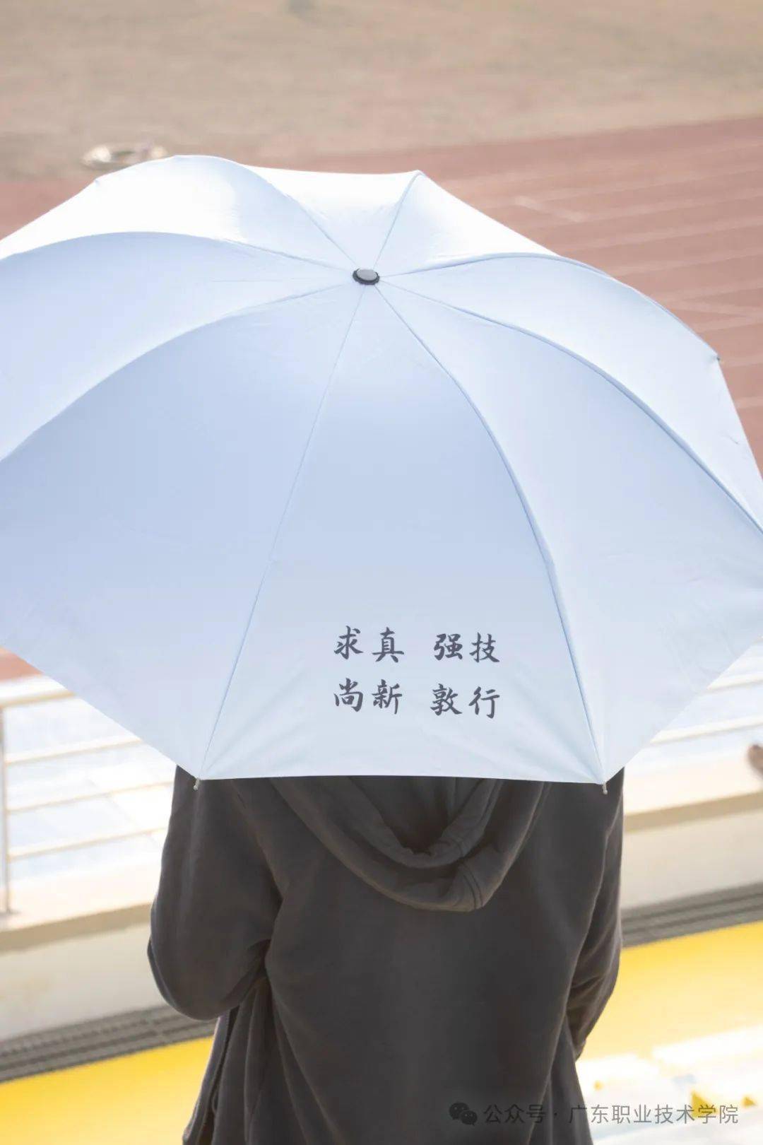 广职又双叒叕出新文创了!_雨伞_官微_期望