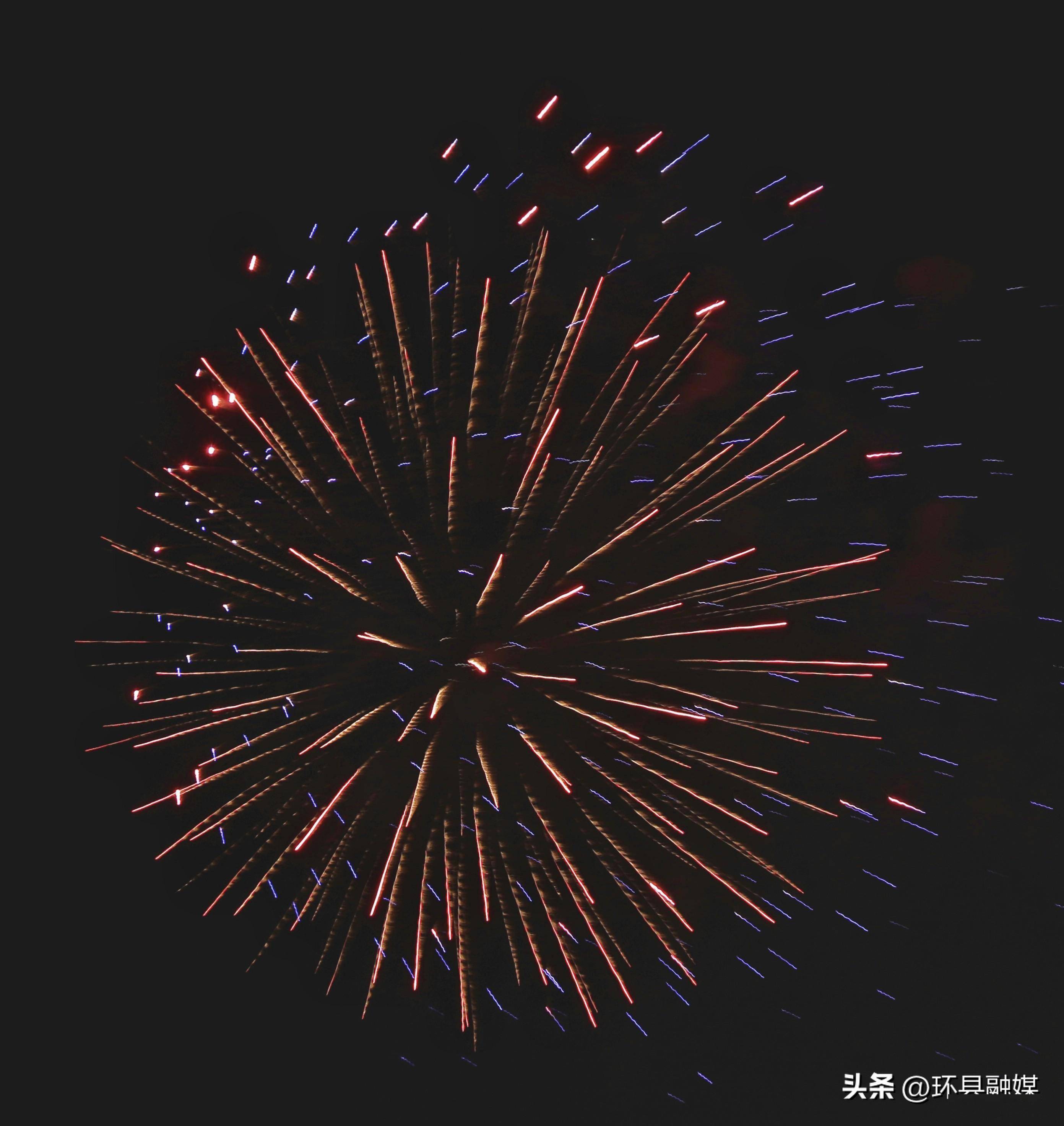 龙腾盛"焰" 华彩环州——环县烟花焰火晚会超"燃"上演