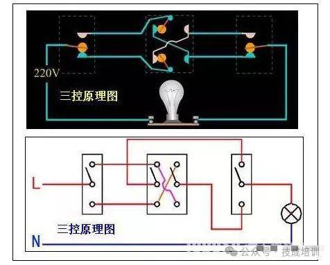 cob-21p开关接线图图片