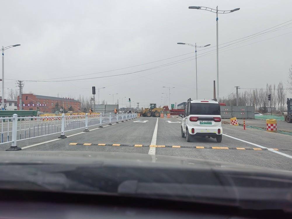 本周日起g309青兰线济南淄博界至章丘胡山大街段封闭南半幅北半幅通行