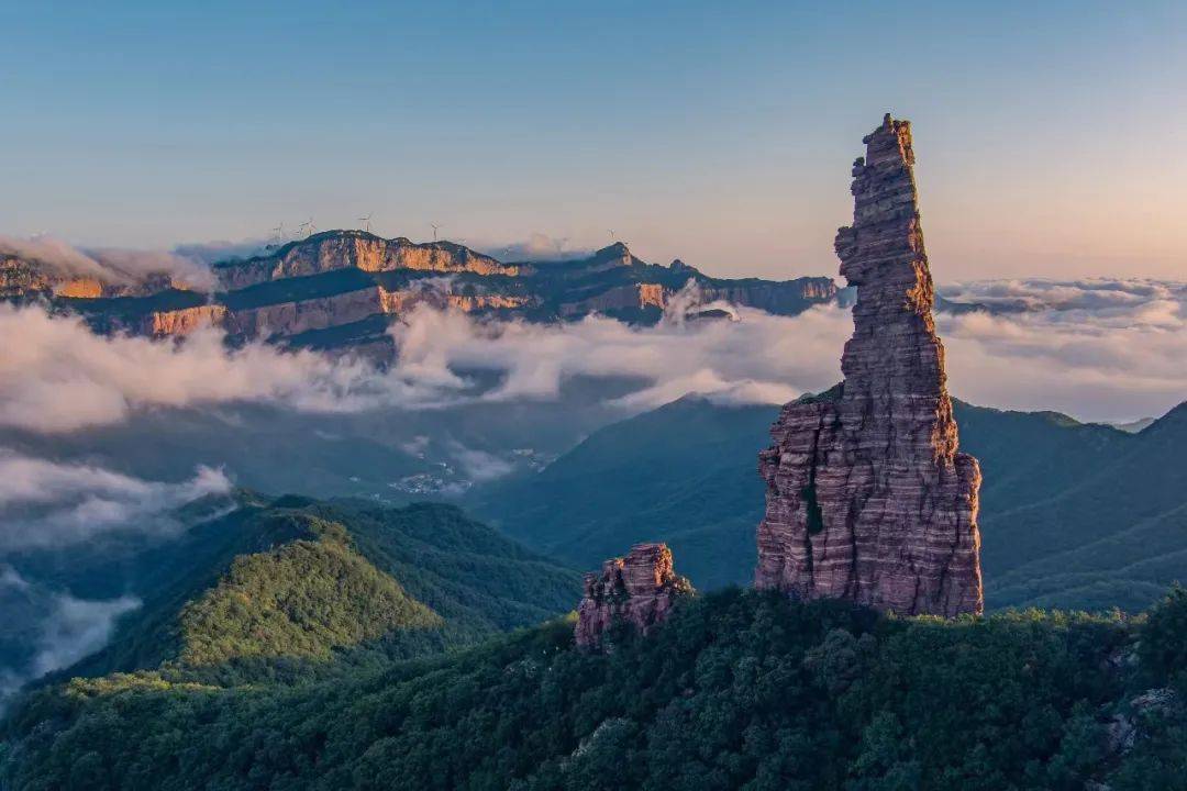 风光无限好,石家庄邀你上~春~山~_景区_名山_上春