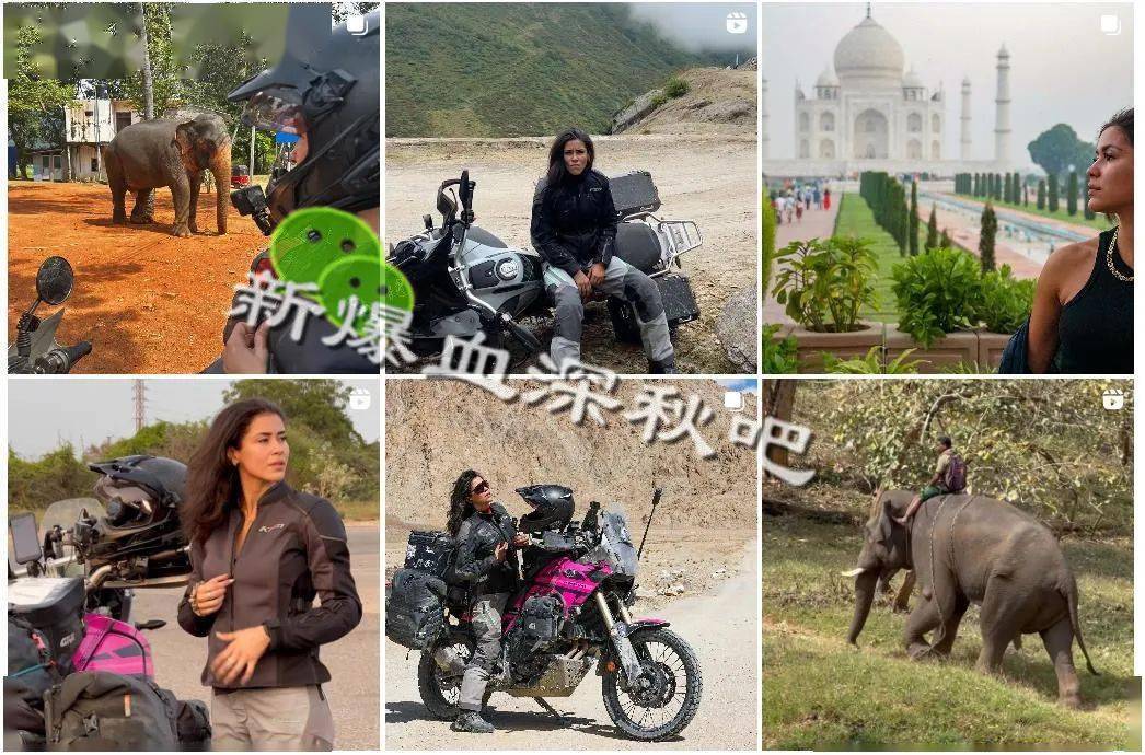 西班牙重机网红游印度惨遭7男轮奸老公全身伤泪曝遭遇