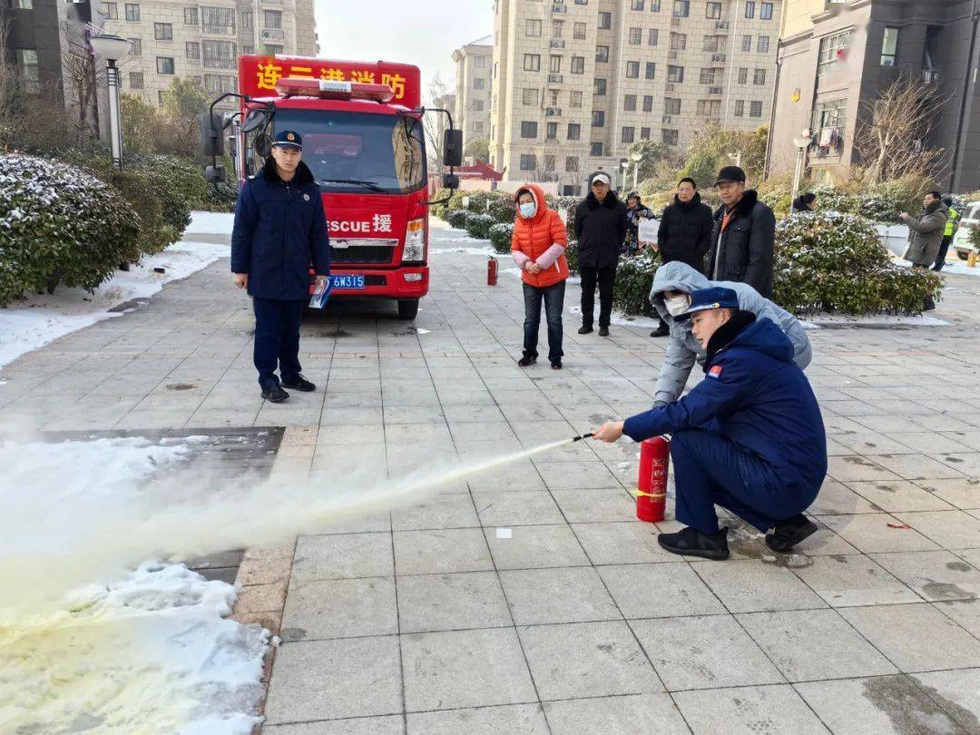 除患攻坚大整治灌云消防全力做好居民住宅小区消防安全排查和执勤备战