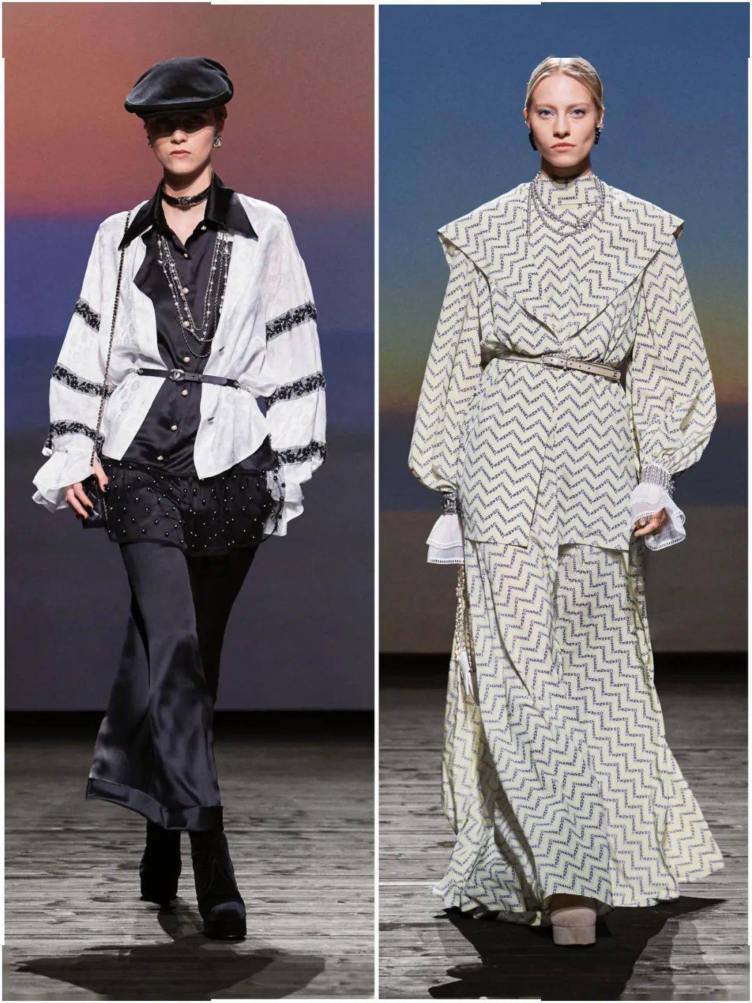 香奈儿秋冬大秀王一博喜欢的贝雷帽谁不想要啊