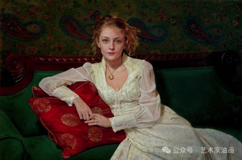 美国miles williams mathis人物油画