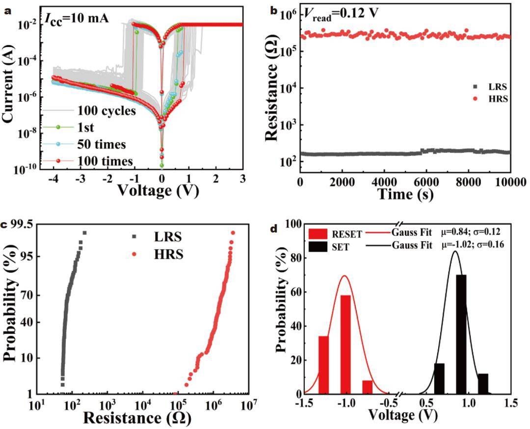 (e) topological spm image (left), height profile (ri