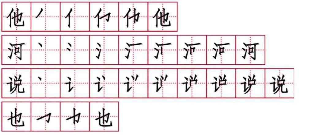 笔顺练习5 小公鸡和小鸭子借助汉语拼音,和父母,祖辈或教师等大人一起