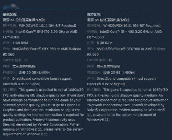 怪物猎人物语pc版大小20gbgtx960即可驾驭